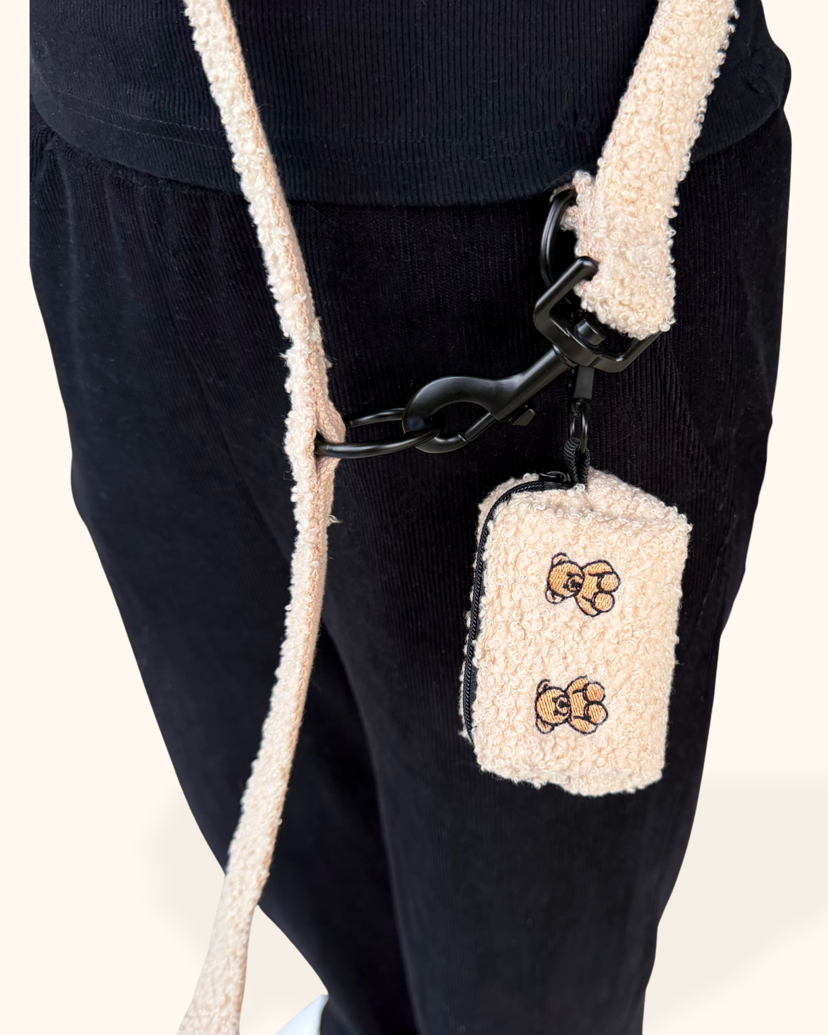 Teddy Poop Bag Holder